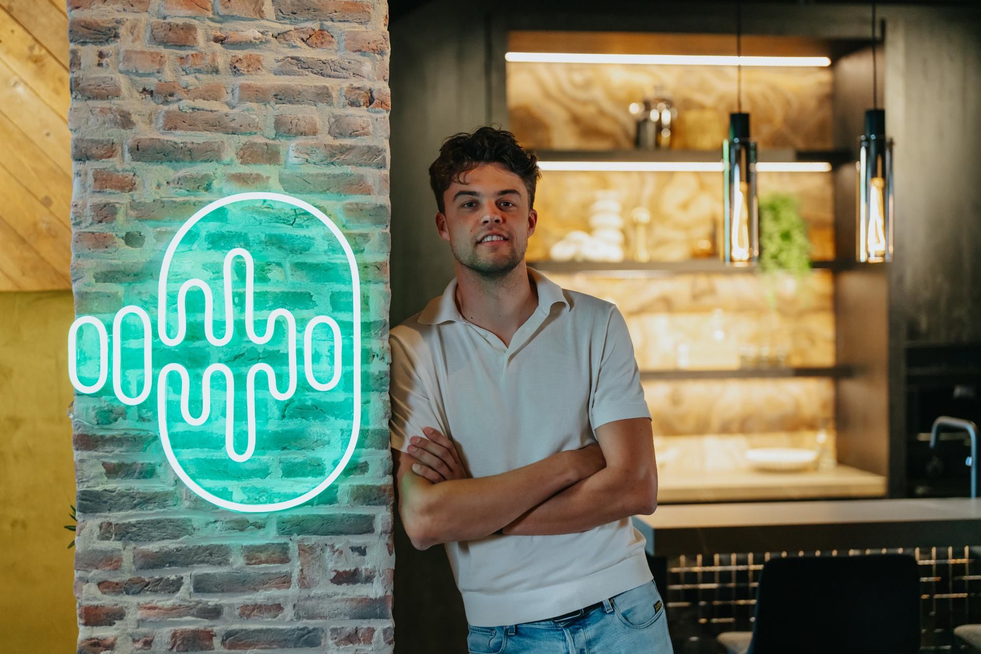 Joppe penders oprichter het eiland jonge ondernemer