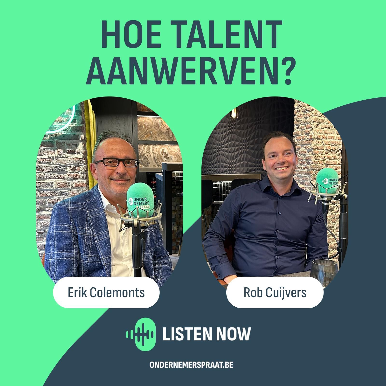 Podcast hoe talent aanwerven