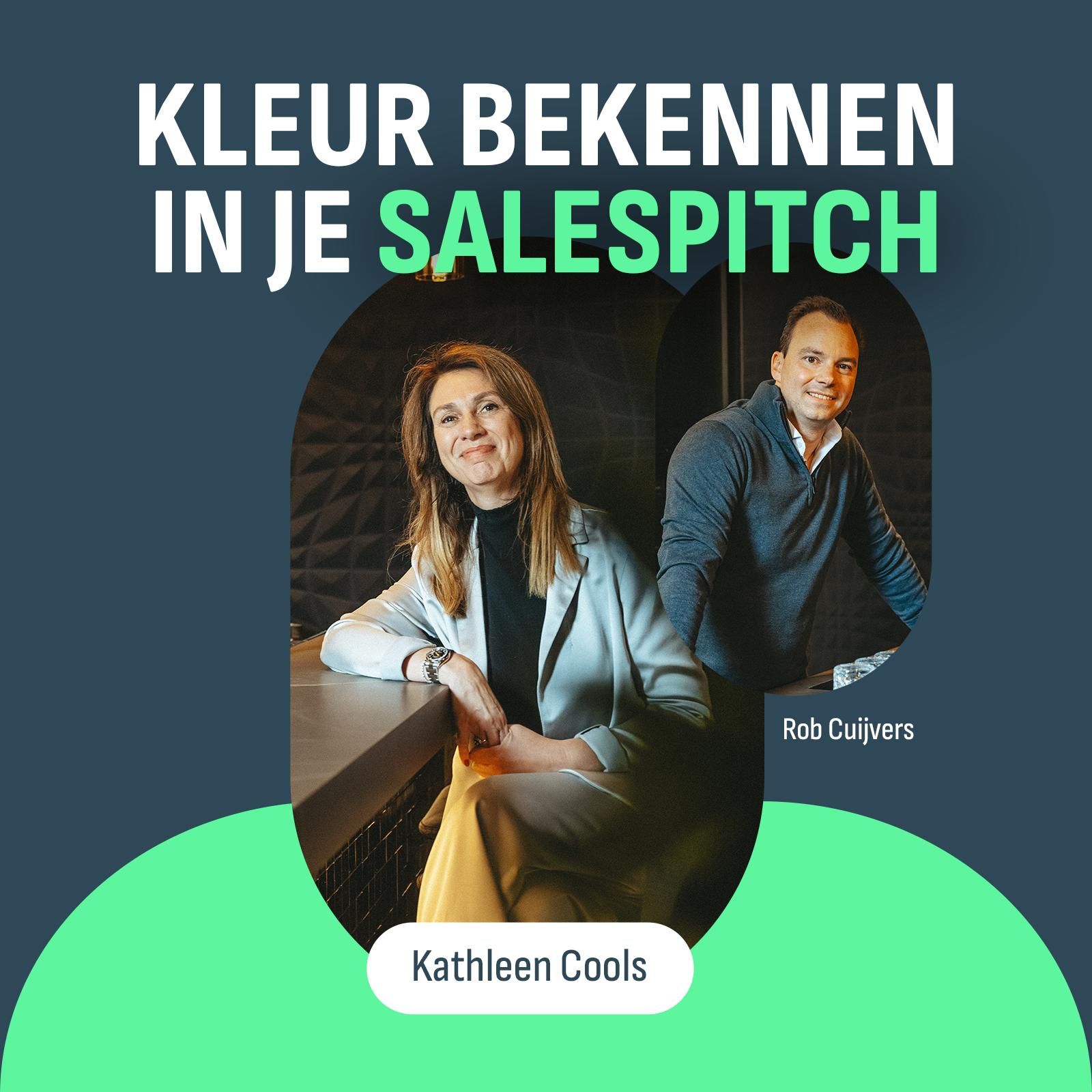 Kleur bekennen salespitch podcast ondernemerspraat